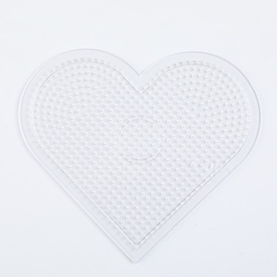 Amazon hot 5mm spell beans big hexagonal template diy spell beans transparent template manufacturers spot wholesale