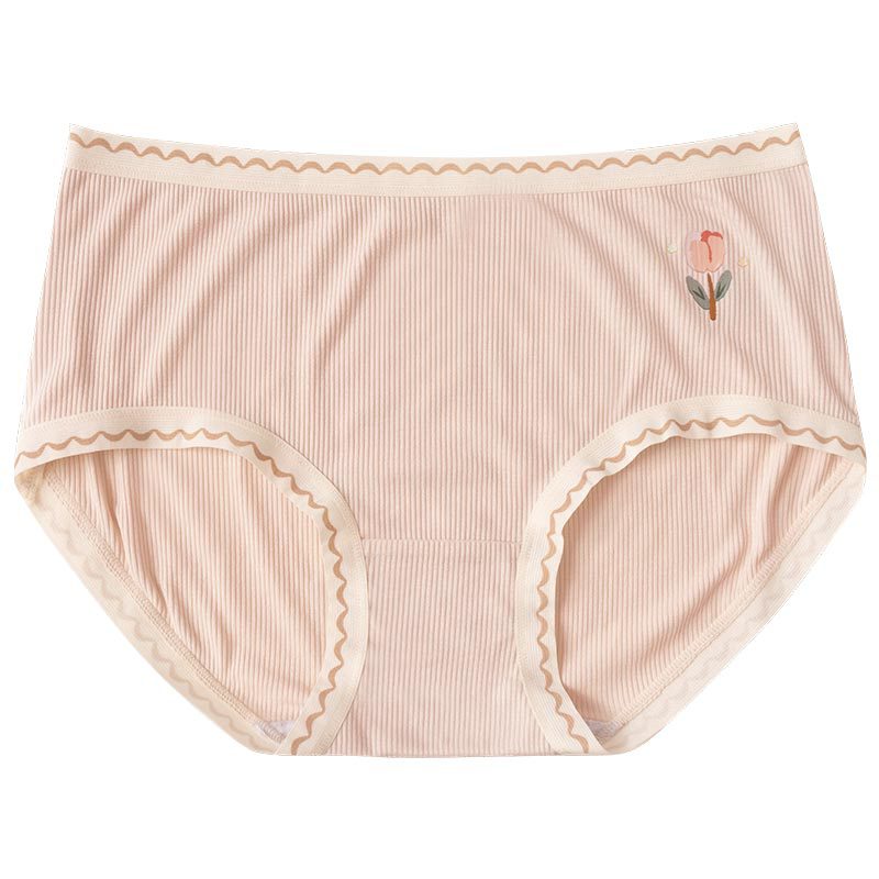 Bragas modales para mujer, algodón, antibacteriano, transpirable, entrepierna, cintura media sin costuras, pantalones cortos triangulares para niña japonesa, bragas para mujer image 6