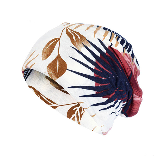 New Arrival Beanie Hat on Amazon: Elastic Print Men's Headscarf for Outdoor Cycling, Mini Cap with Bicycle Liner, Helmet-Ready Headwear