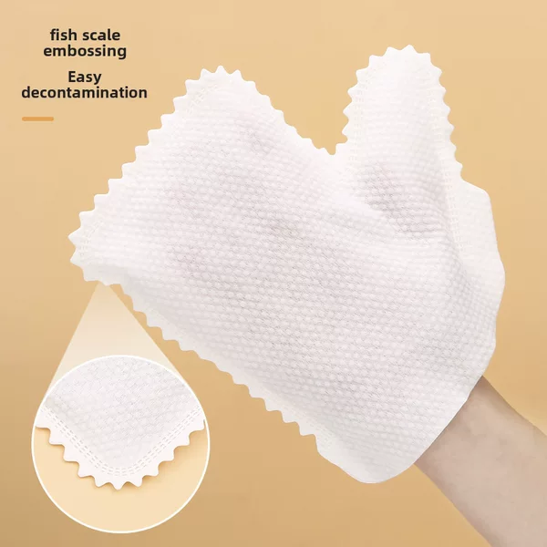 Disposable Rag Gloves Cleaning Non-Woven Anti-Static Keyboard Cleaning Lazy Rag Housework Dust Removal Gloves