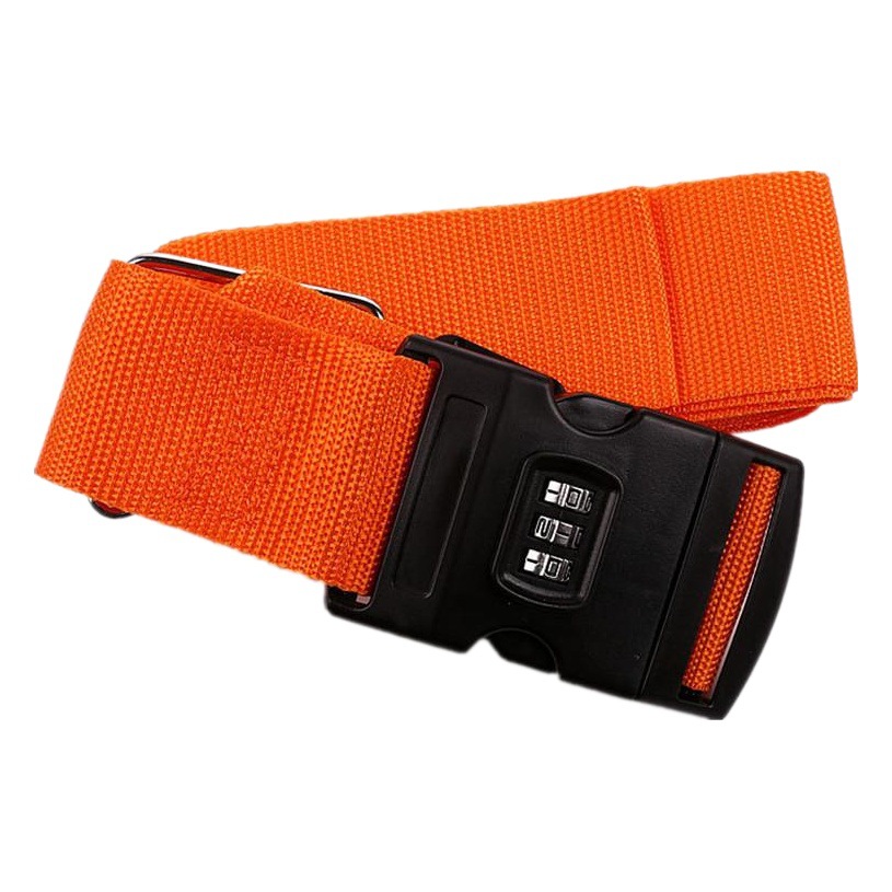 Travel luggage cross packing belt code lock luggage belt luggage bag strap fixing belt