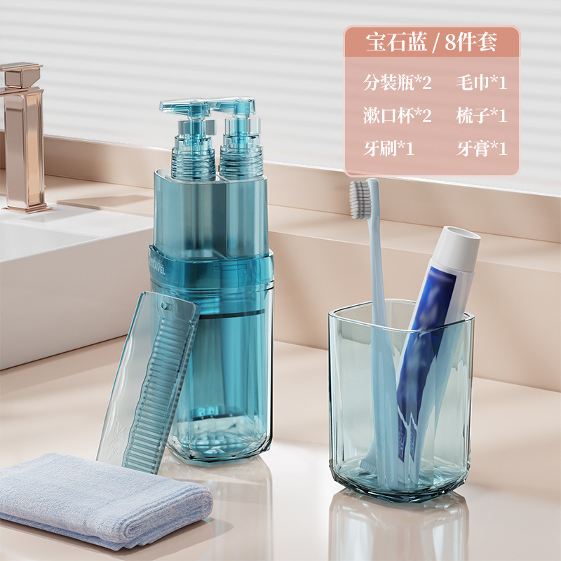 Set de Artículos de Aseo Portátiles ETRAVEL, Botella Dispensadora para Viajes de Negocios, Regalo de Artículos de Baño