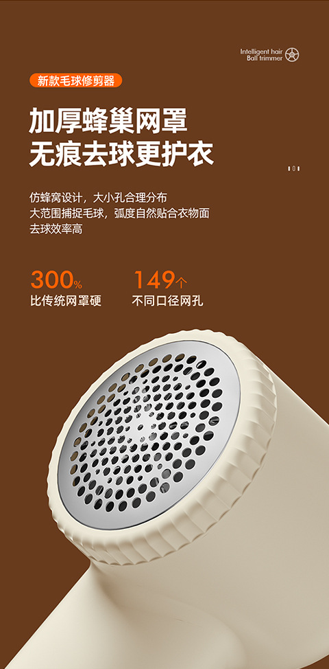 New Lint Remover USB Rechargeable Fabric Shaver Clothing Hair Removal Sweater Depiller - Factory Wholesale