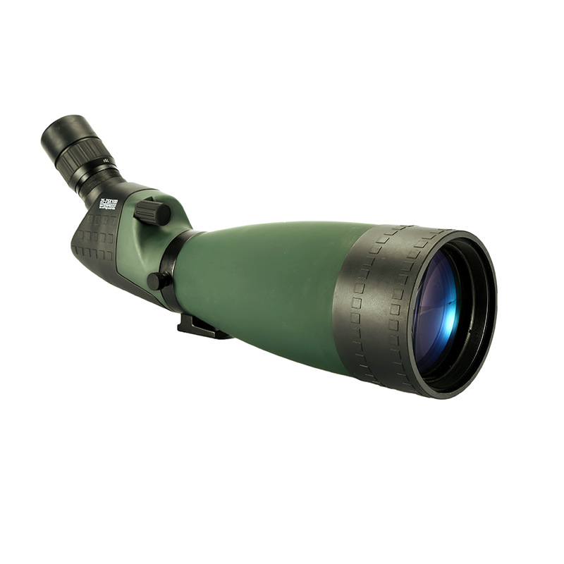 25倍75倍100口径观靶镜雨天防雾大口径单筒望远镜天文观景镜观鸟