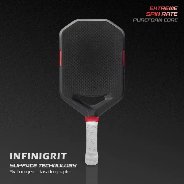 Tesla Co-Branded Sl Pickleball Racket, 5Th Generation Heat-Pressed Integrated Molding Process, Tesla New Process and New Materials