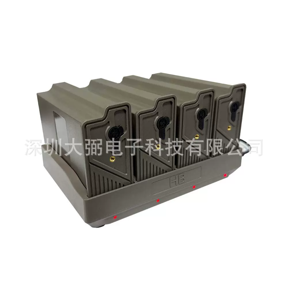 TACTACAM相机电池4路充电器 输出5V/2Ax4含交流电源适配器12V/5A