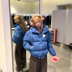 2025冬季新款羽绒棉服女宽松保暖时尚面包服棉袄短款立领百搭外套