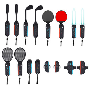 Switch2 Left and Right Handle 16-in-1 Sports Somatosensory Set Ns2 Detachable Sports Accessories Kjh-Ns2-015