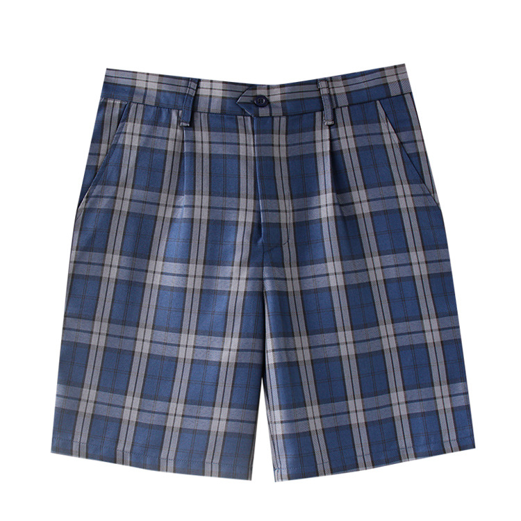 Pantalones a cuadros DK pantalones de UNIFORME DE CLASE DE ESTILO preppy británico pantalones de estudiante pantalones de hombre Pantalones uniformes moda casual japonesa