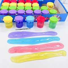 小さなバケツ発泡接着剤スライムクリスタル泥子供の教育用カラー泥スナックバーのおもちゃ卸売ノンスティック