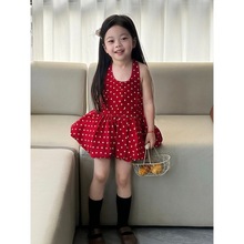 �n��Ůͯ2025�ļ��¿�tɫ���c��������ȹСŮ���첱�����B��ȹ��