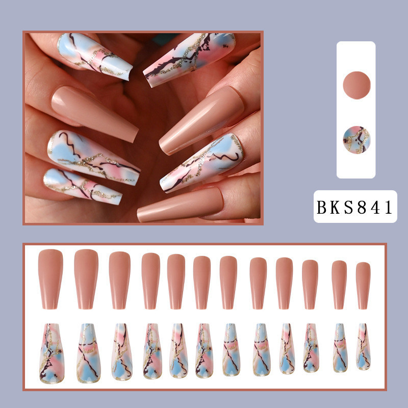 30g Weight Nail Patches Nail Supplies 1 Set Quantity Cute Retro Sweet Cartoon Rose Abs Nail Patches 1 Set
