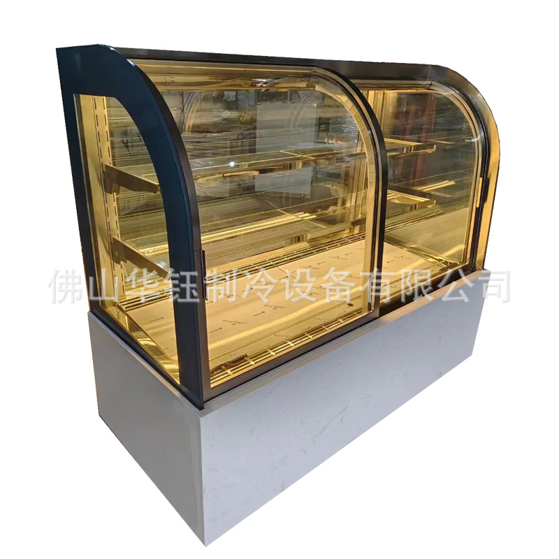 冰友牌弧前前开门蛋糕柜烘焙西点展示柜面包店糕点柜甜品饮料冷柜