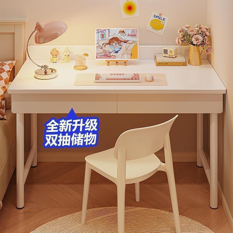 Girls' Cheap Bedroom Table Ins Simple Desk Home Simple Student Computer Table Rectangular Study Table