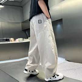 男童速干裤子春夏薄款2026新儿童夏装防蚊裤大童男孩夏季休闲长裤