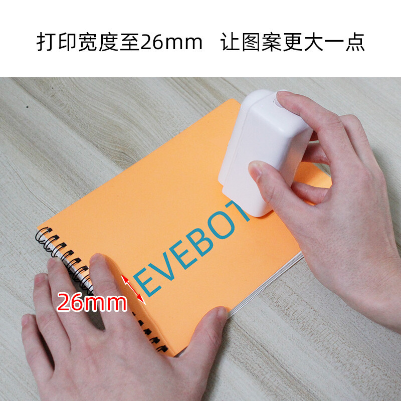 Yava PRINTPODS Handheld Food Printer Cake Coffee Coffee Pattern Text Tag Printer
