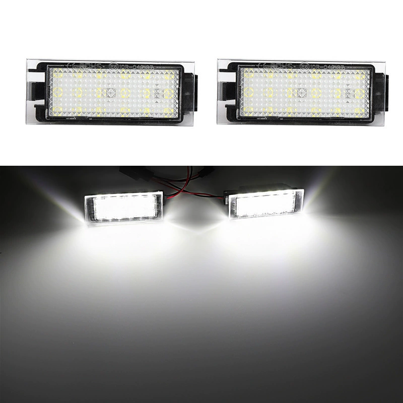 Подходящее для Renault Renault Lantern CLIO LAGUNA ESPACE Megan фонарь для номерного знака LED