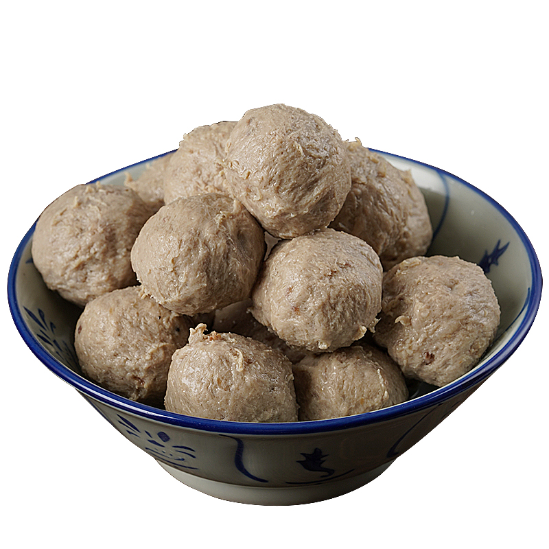Beef balls authentic Chaoshan hand-made Chaozhou Shantou specialty pure hand-made beef tendon balls hot pot ingredients wholesale free shipping