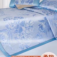 Silk foldable summer mat for students, set, 1.5meter, 3 piece set