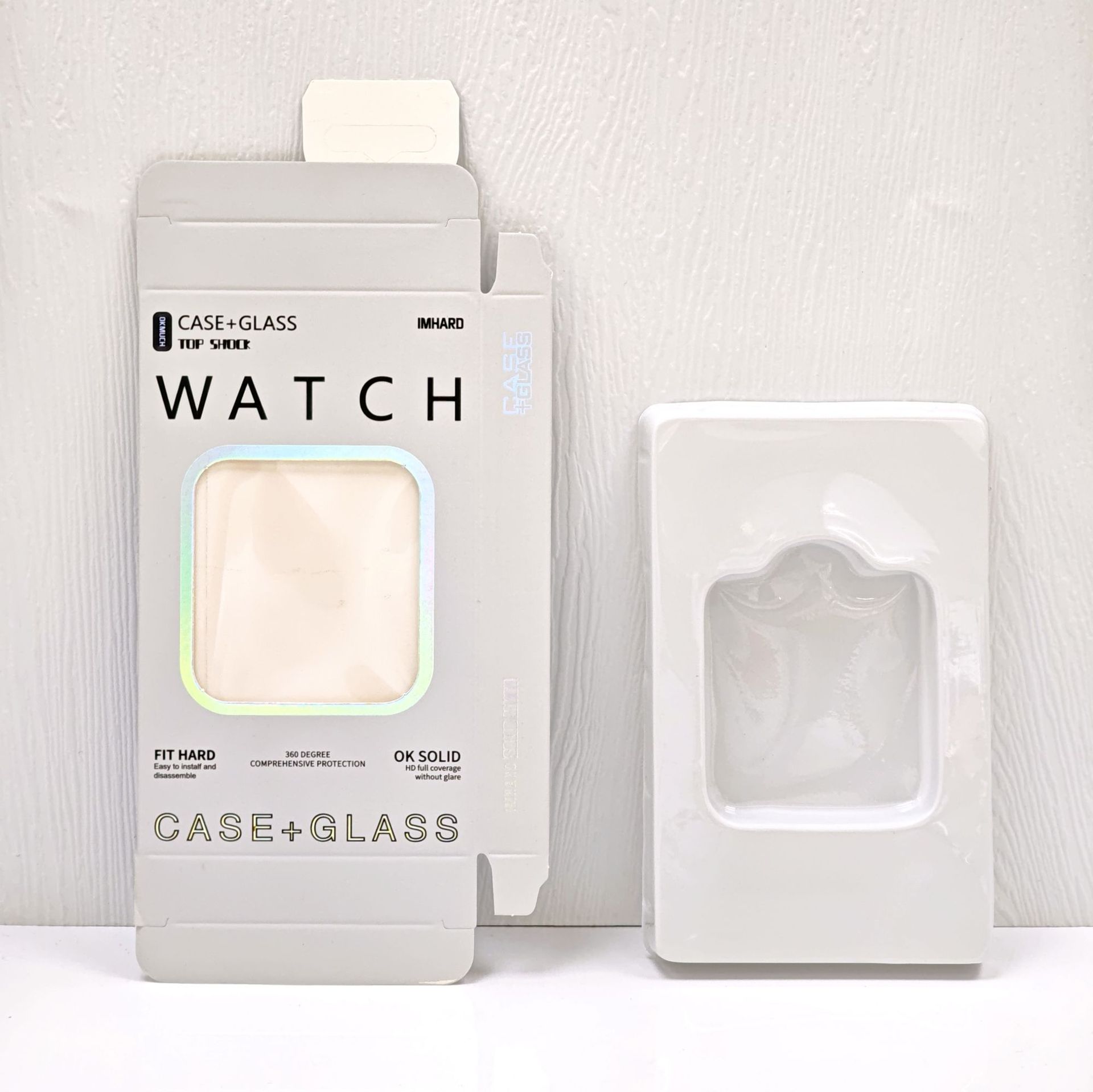 실버 카드 회색 두꺼운 흰색 물집