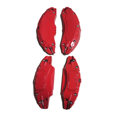 Suitable for Tesla 3/Y Car Aluminum Alloy Caliper Cover, Model 3/Y Special Car-Specific Caliper Decorative Shell (Brake caliper cover) - tesla-model-3-red-set-of-four