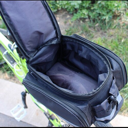 Mountain bike rear rack bag, cycling bag, bike bag, long and short trip backpack, Sichuan-Tibet equipment bike backpack