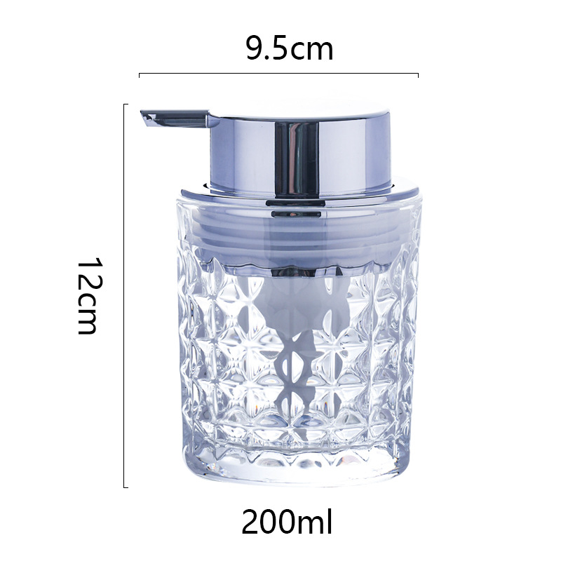 Dispensador de jabón de espuma de lujo de alta gama, botella de espuma de mármol, dispensador de jabón, botella dispensadora de gel de ducha y loción. image 7