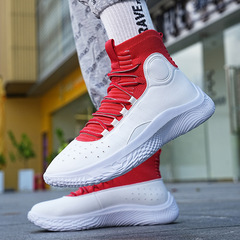 品牌籃球運動鞋男款春秋高幫全明星軟底減震體育生實戰靴潮跑步鞋