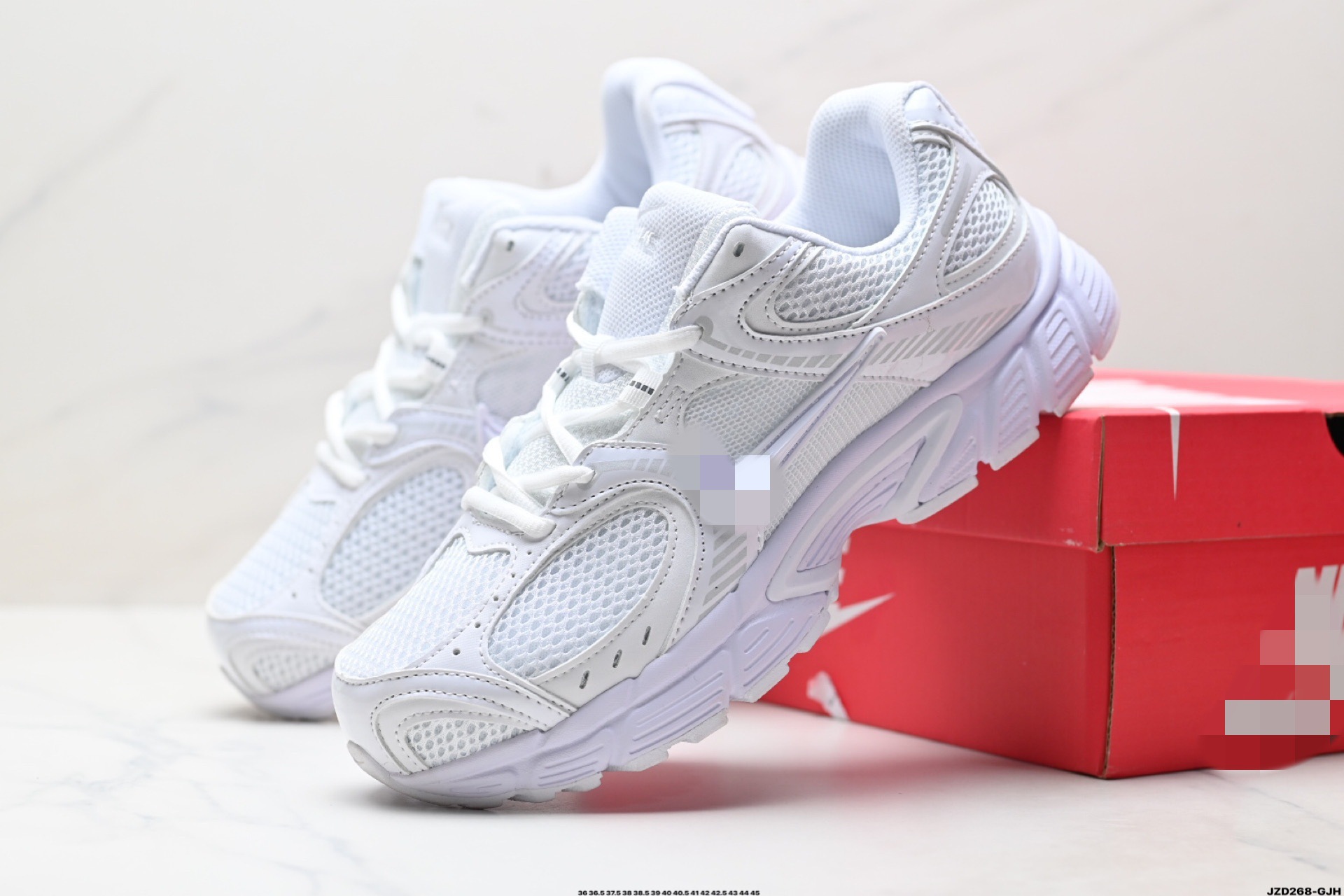 Zapatos de correr retro amortiguadores de malla transpirable elevados zapatos deportivos casuales para hombres y mujeres zapatos de moda