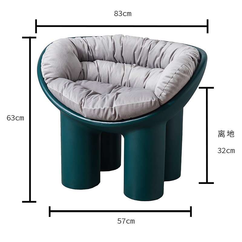 다크 그린 플러스 쿠션