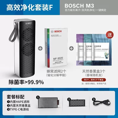 Purifier New Car Negative Ion: Hava təmizləyiciləri - m3-usb-powered-version-efficient-purification-honeycomb-filter2aromatherapy3