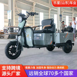 小车斗电动三轮车载人舒适不颠簸超大功率强爬坡不溜车电动三轮车