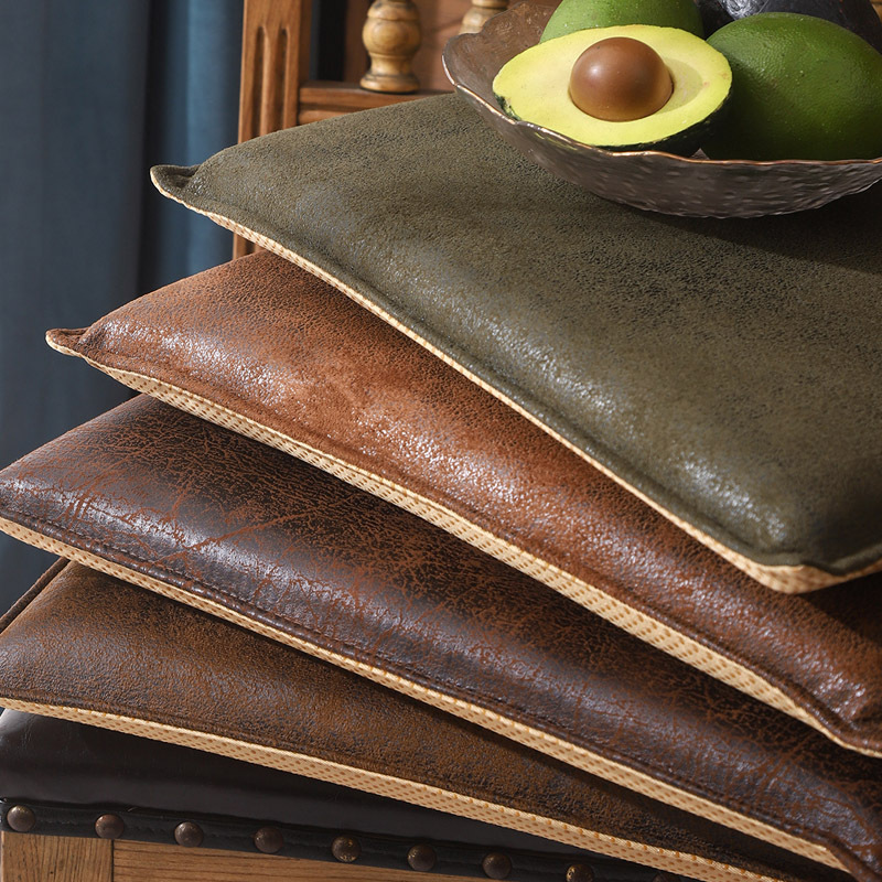 ✅ 444Z Wholesale Suede Cushion Chair Cushion Square Stool Cushion Floor Memory Foam Card Cushion Bar Bay Window Couch