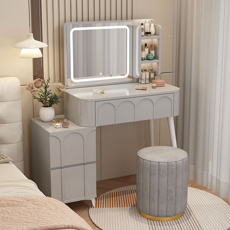 그레이 컴플리트 세트 | 원형 스툴