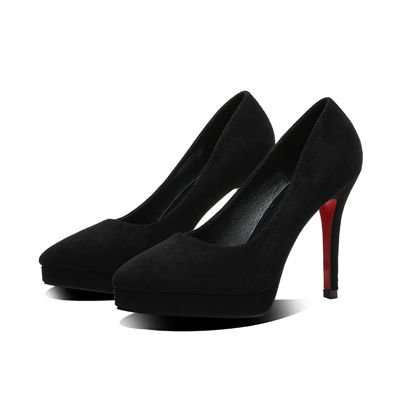 Women's Sexy Solid Color Point Toe Pumps display picture 5