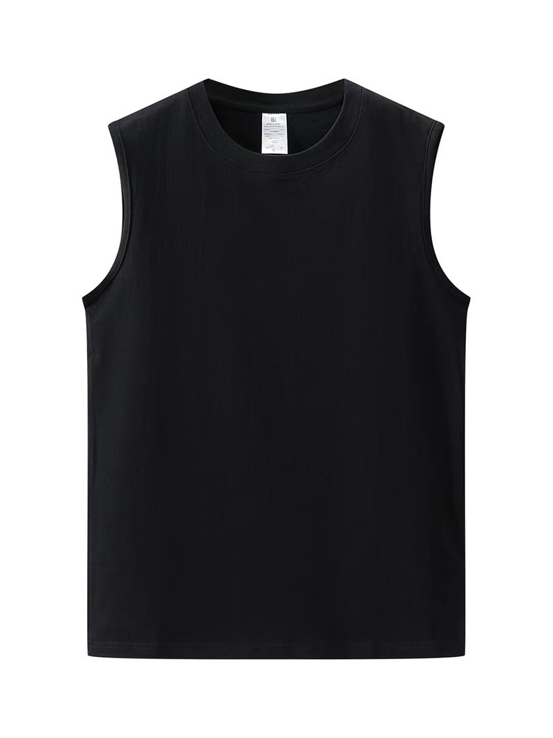 Men's Solid Color Racerback Tank Tops Men's Clothing display picture 1