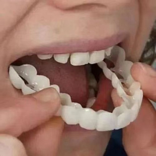 Simulation Braces for Eating Artifact Temporary False Teeth Lack of Tooth Cavities Special General Purpose