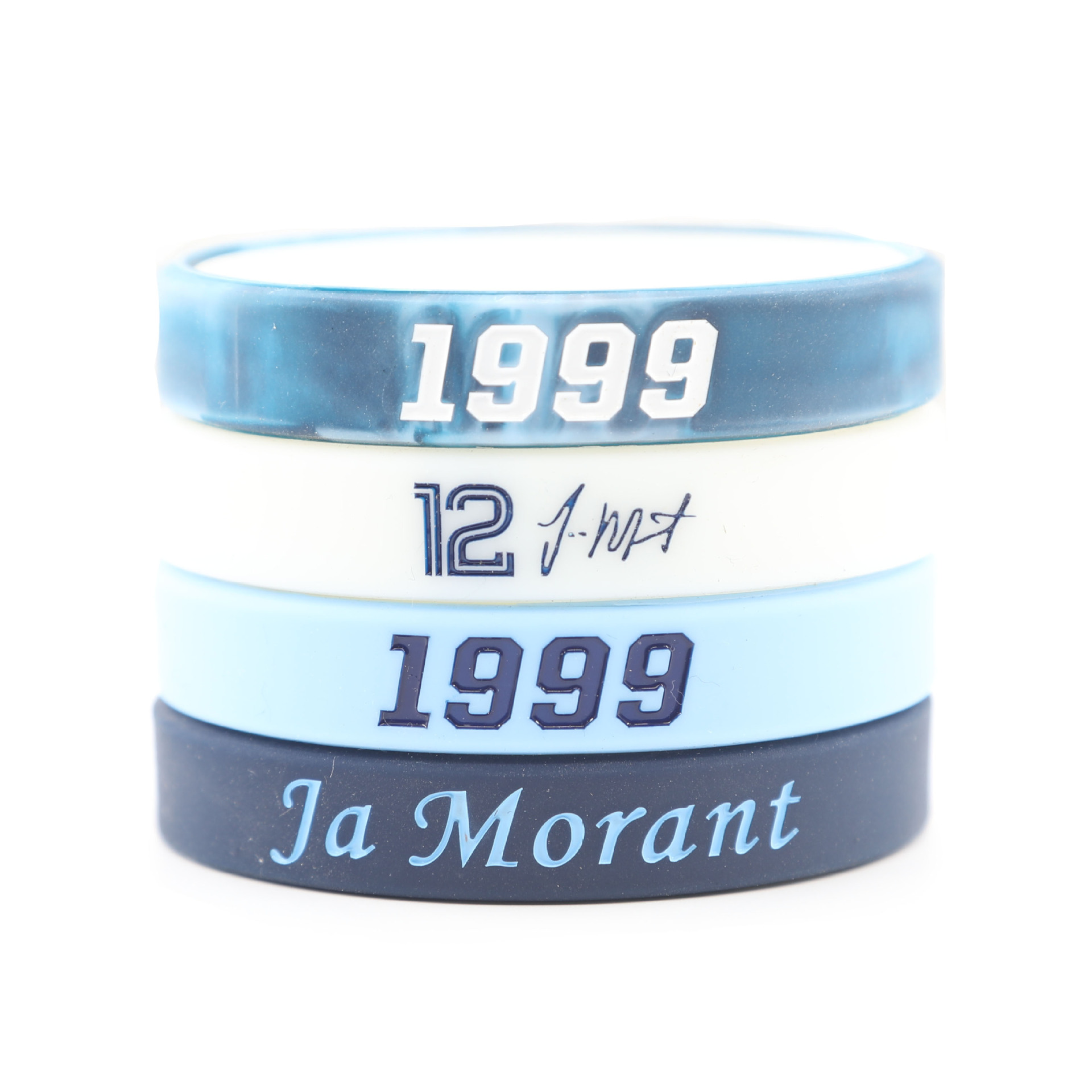 灰熊队12号莫兰特 夜光球星硅胶手环 硅胶运动腕带球迷饰品|ru