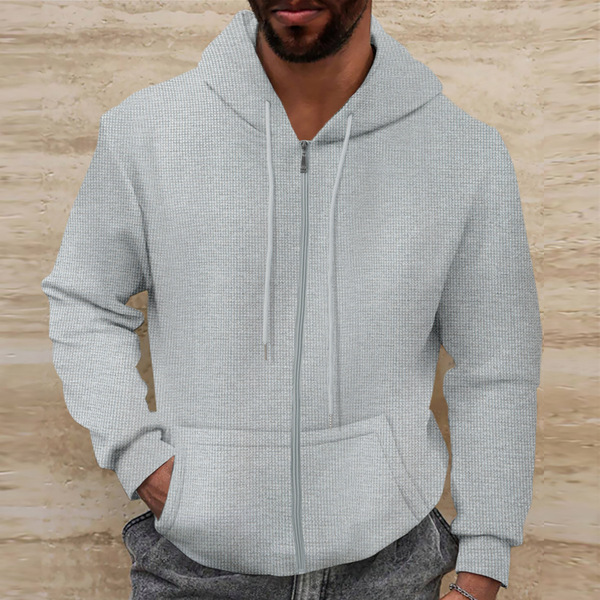 winter solid color long-sleeve with zipper