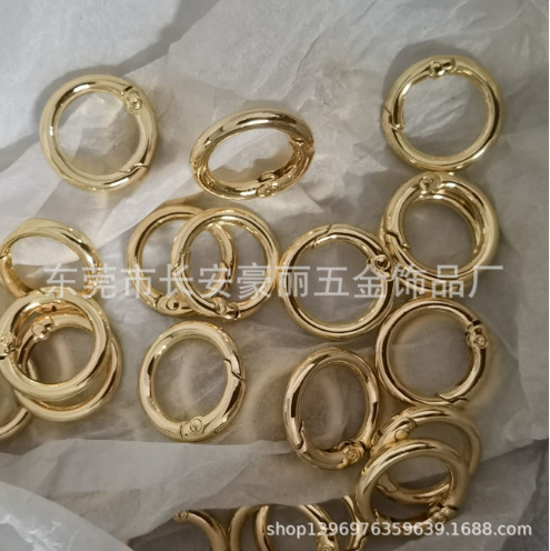 Labubu マカロン 33 ミリメートルスプリングバックル diy ジュエリー内径 25 ミリメートルオープンサークル 1.0inch カラースプリングサークル|undefined