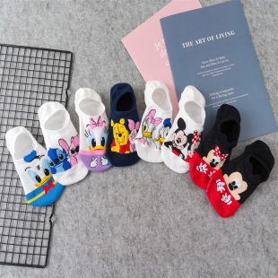 Sanfeng Ye Maosheng Wenzhou socks wholesale socks ladies socks boat socks mouse yellow bear