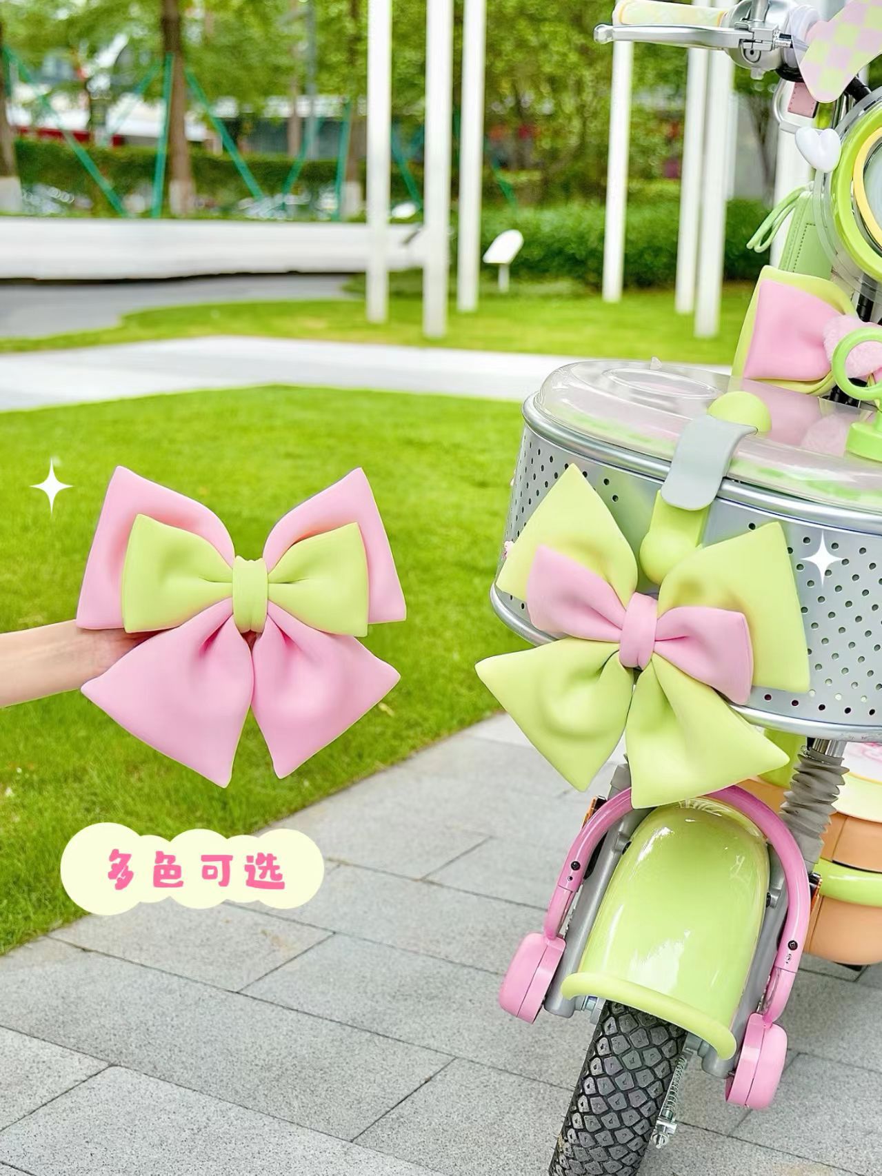 Suitable for Aima Metaverse Pony electric vehicle decoration: wind shield, hanging bag, phone holder, foot mat, seat cushion cover, and tail box