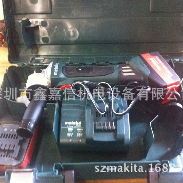 批发零售 德国 metabo 麦太保 充电式角磨机 W18LTX125