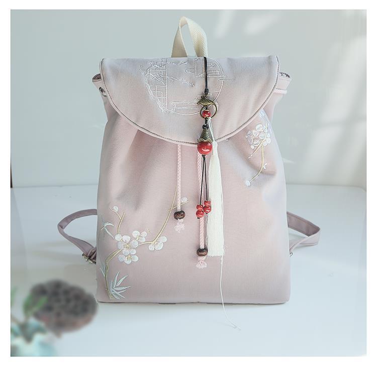 Water Repellent 17 Inch Flower Daily Women's Backpack display picture 19