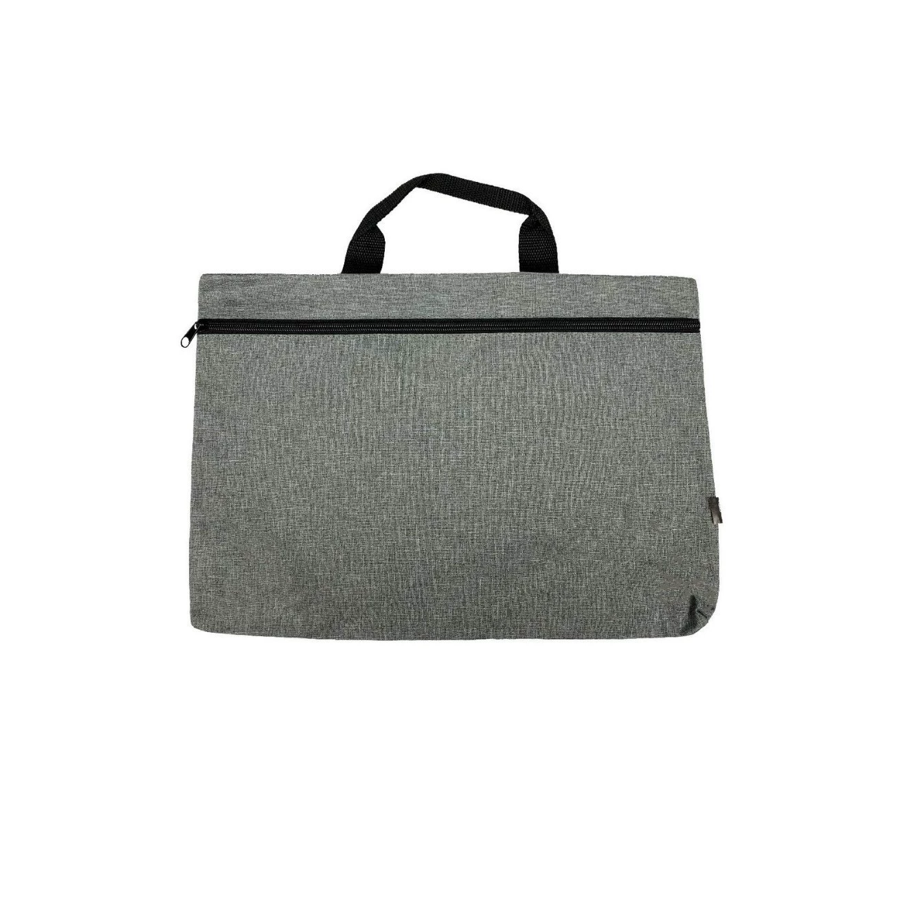 Bag for folders with zipper