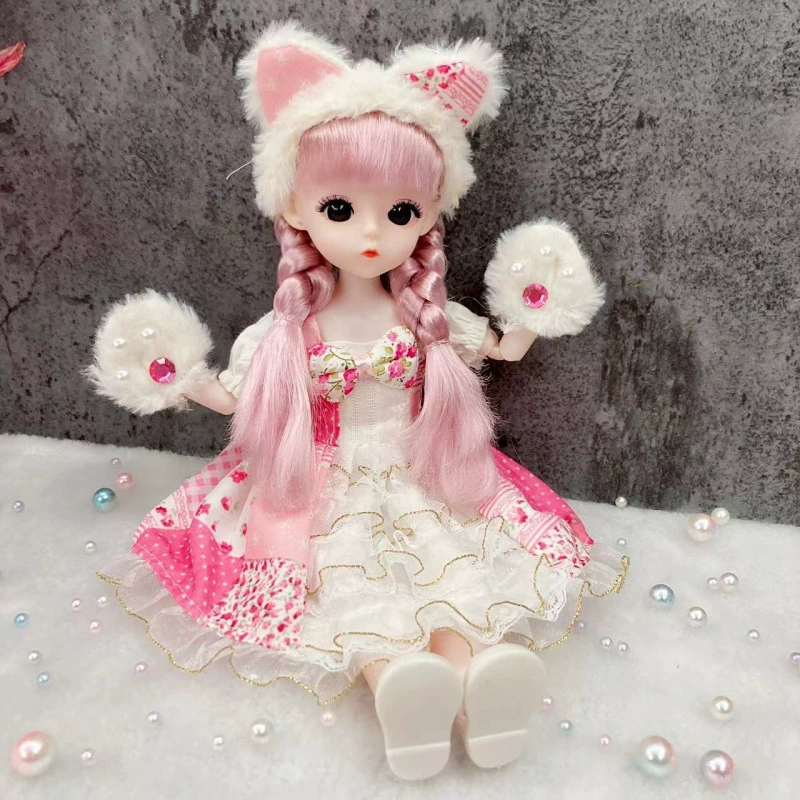 Кукла, набор принцессы, семейная игрушка, 30 см, 3D