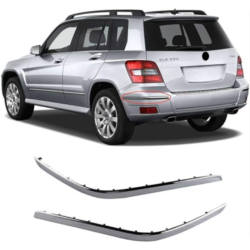 2048851921 2048852021 Fitting GLK Electroplated Parts X204 Rear Bars Bright Strip Left and Right Trims