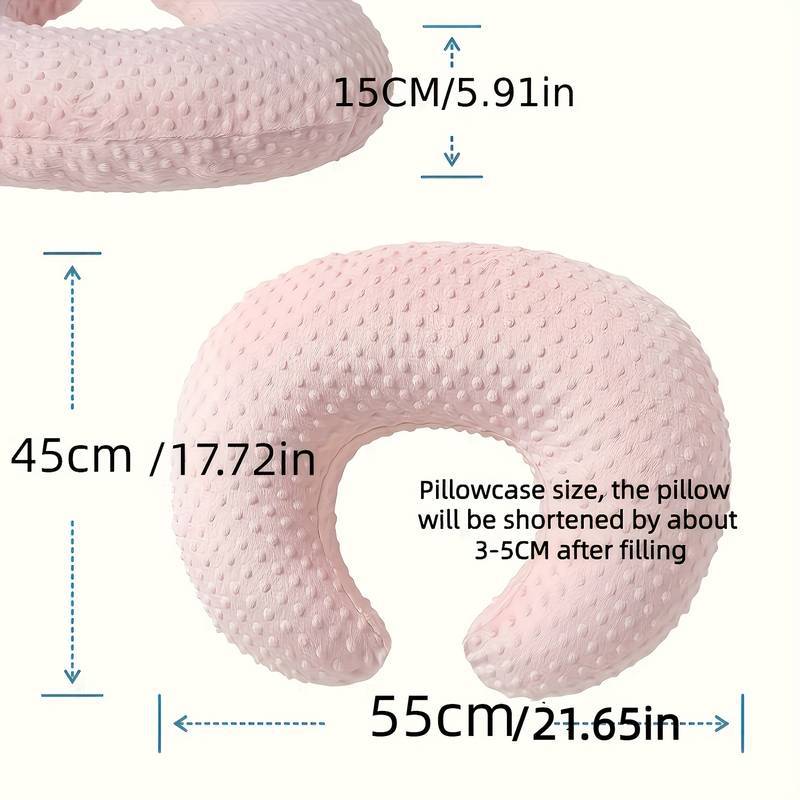 Almohada de lactancia súper suave de burbuja agradable para la piel del bebé portátil Almohada de alimentación doméstica desmontable Amazon estilo explosivo transfronterizo