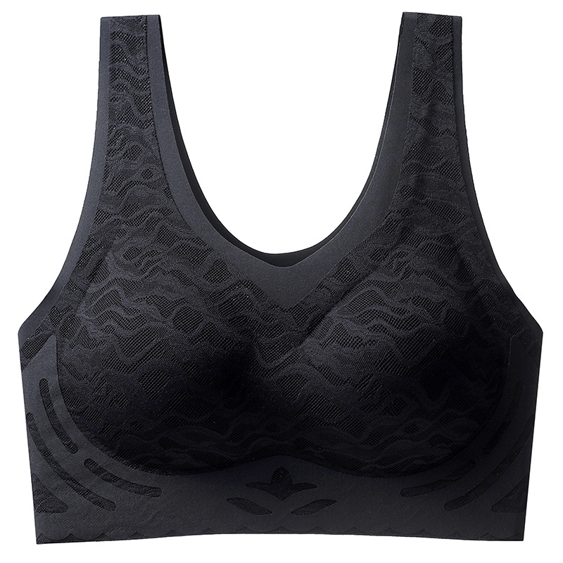 Push up belleza espalda envuelto Chaleco de pecho de las mujeres pecho grande pequeño con almohadilla de pecho soporte de pecho sin costuras chaleco desnudo sujetador