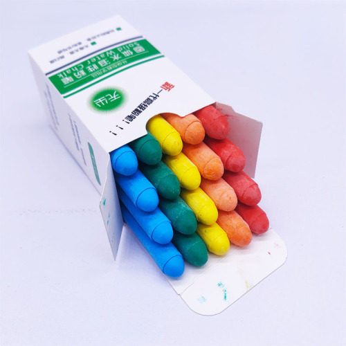 Water-soluble chalk children's graffiti dust-free healthy color paint brush wet writing wet erasing white color dust-free chalk